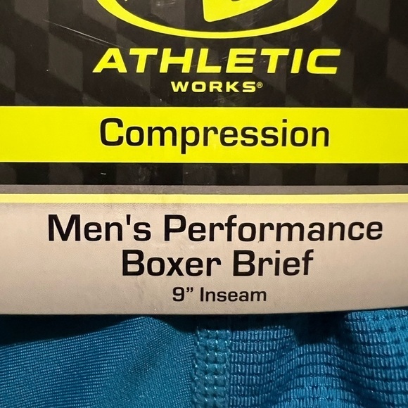 ****SOLD****Athletic Works Compression boxer briefs size S - Picture 2 of 4
